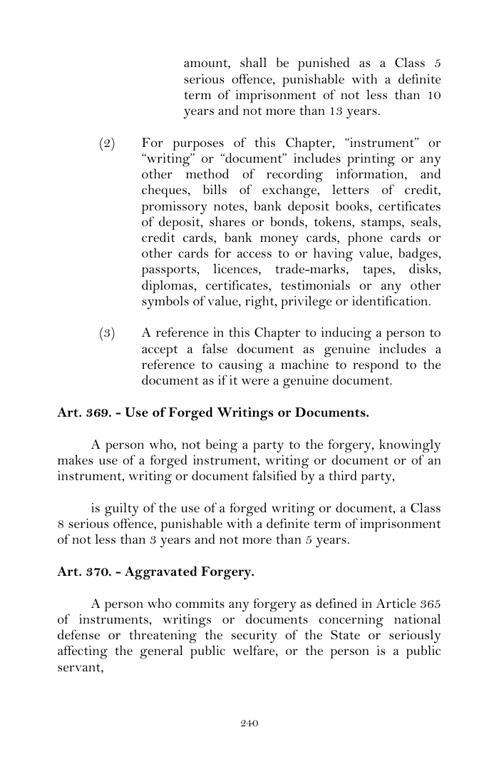 Scanned page 264 from Penal Code