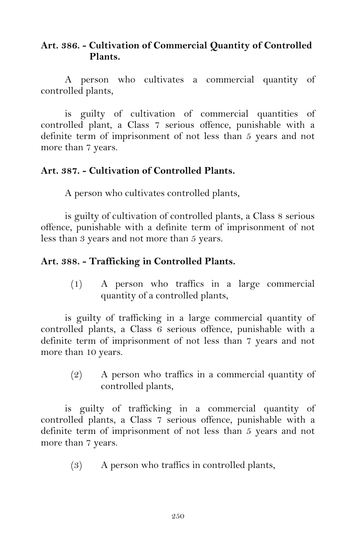 Scanned page 274 from Penal Code