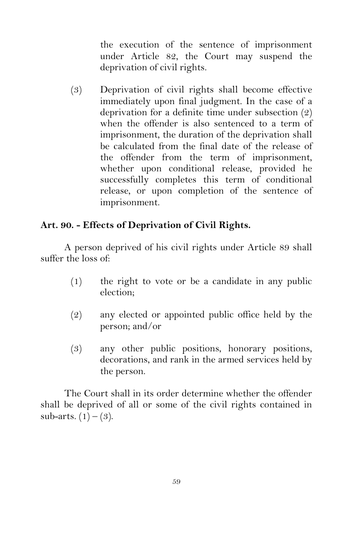Scanned page 83 from Penal Code